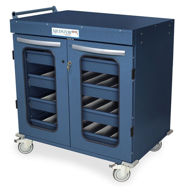 IntraOcular Lens Cart, 840 Capacity, Key Lock